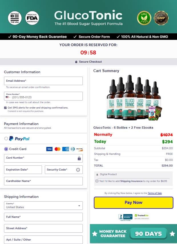 GlutaTonic secure-payment